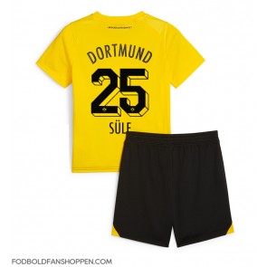 Borussia Dortmund Niklas Sule #25 Hjemmebanetrøje Børn 2023-24 Kortærmet (+ Korte bukser)